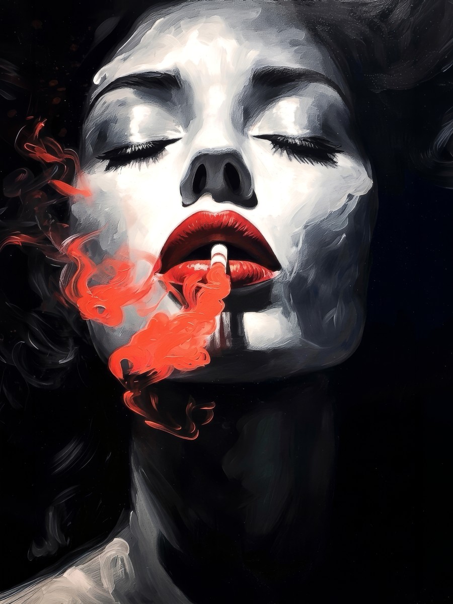 RED SMOKE FEMALE